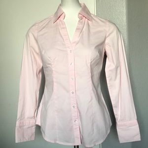 Express Button Down Dress Work Shirt